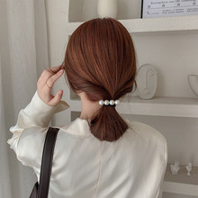 韩国简约气质珍珠发圈高级感头绳扎头发橡皮筋头饰发绳发绳