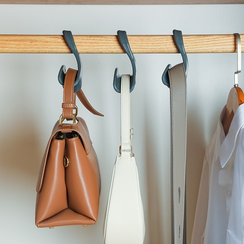Bag Hook Multi-Functional Shoulder Bag Handbag Storage Rack Wardrobe Hanging Tie Silk Scarf Rack Hanging Hook
