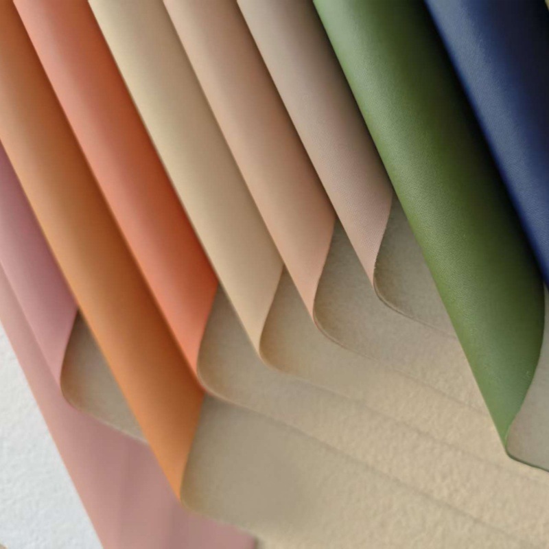 环保沙丁纹皮革PVC人造革酒盒文具箱包包装家居沙发皮革