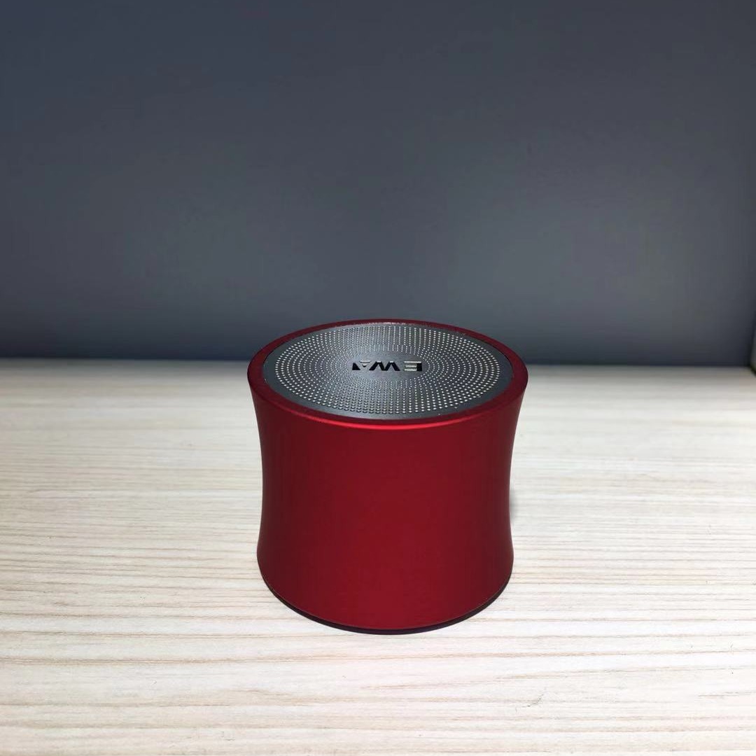 EWA/因为爱 A104金属迷你蓝牙音响便携无线插卡小钢炮卫同款
