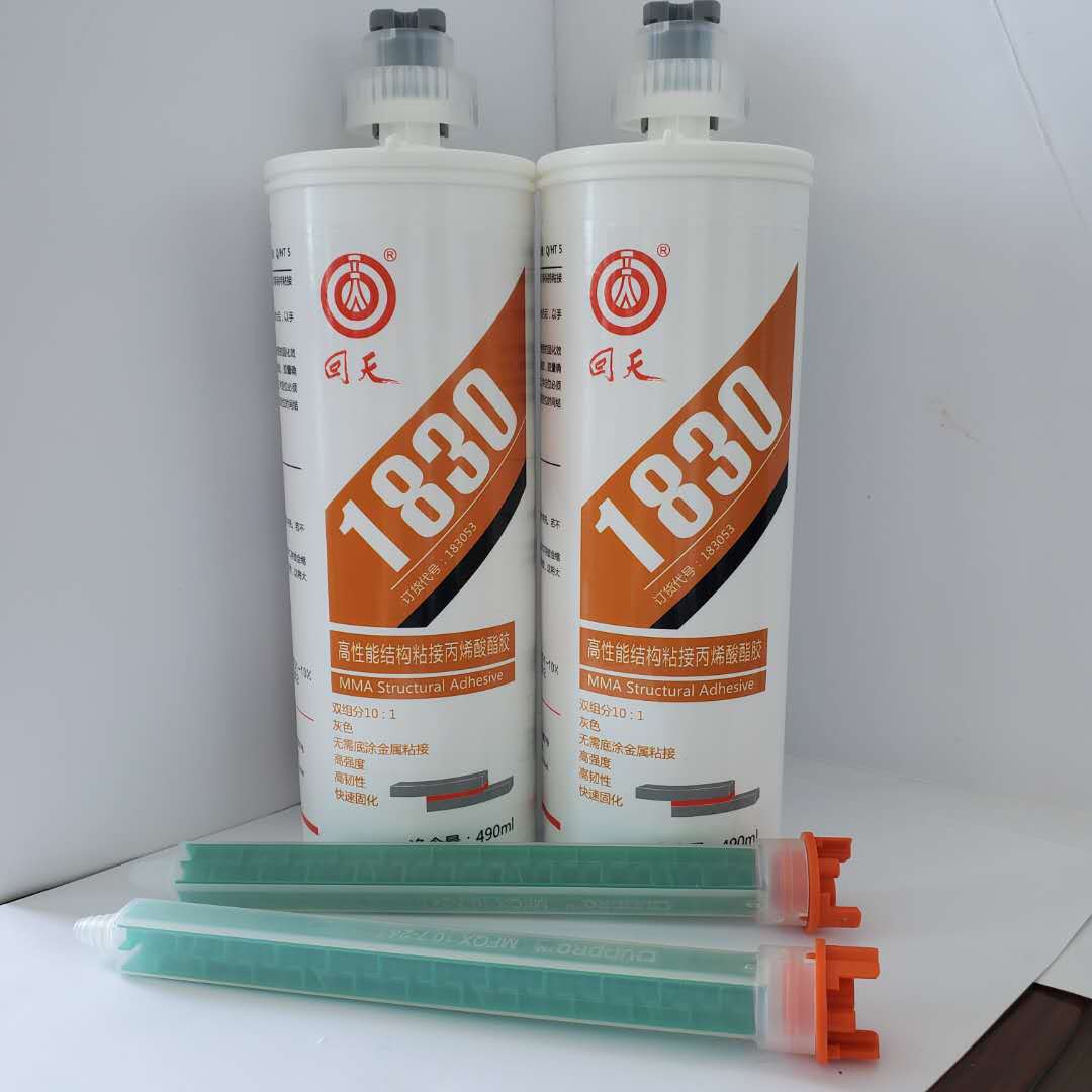 回天1830丙烯酸结构胶金属材料互粘高强度粘接,金属与金属 490ml