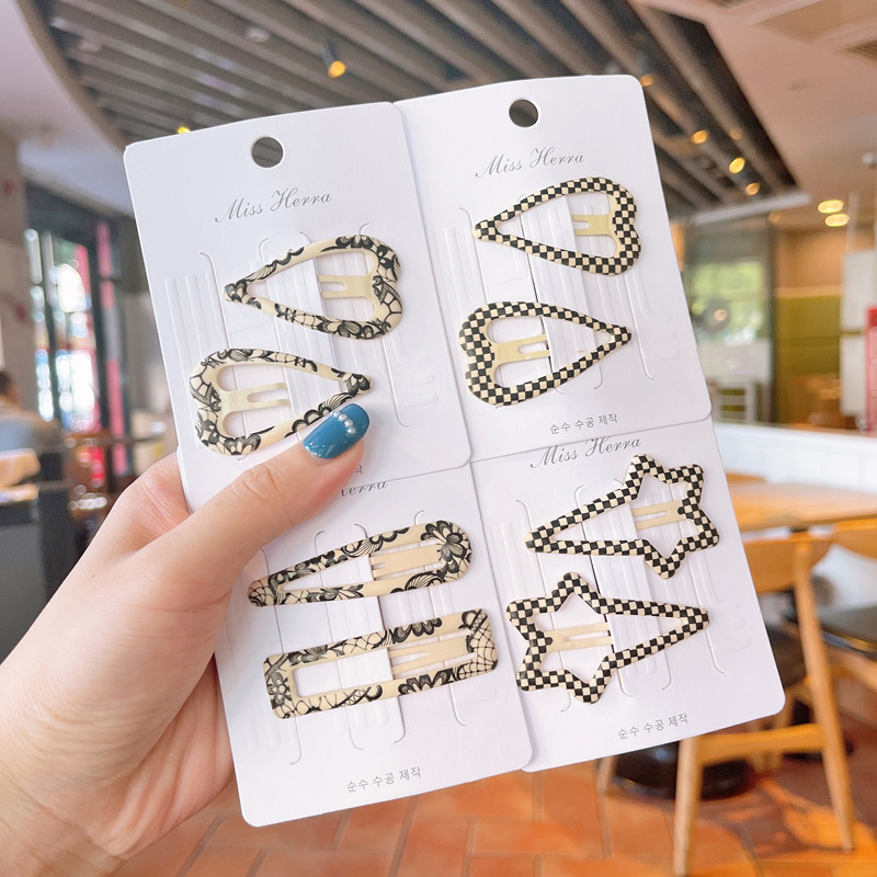 新款韩版发饰儿童爱心发夹女童宝宝碎发bb夹可爱公主头饰发卡边夹