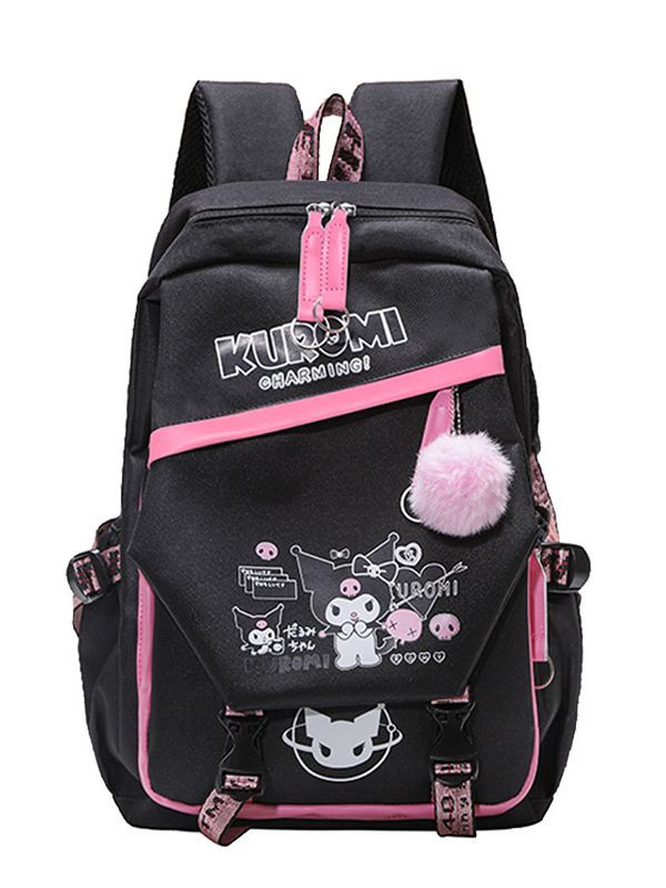 Cross-Border Men's and Women's Lightweight Casual Boys and Girls Fifth Grade Junior High School Cute Backpack Backpack Primary School Student Schoolbag Wholesale