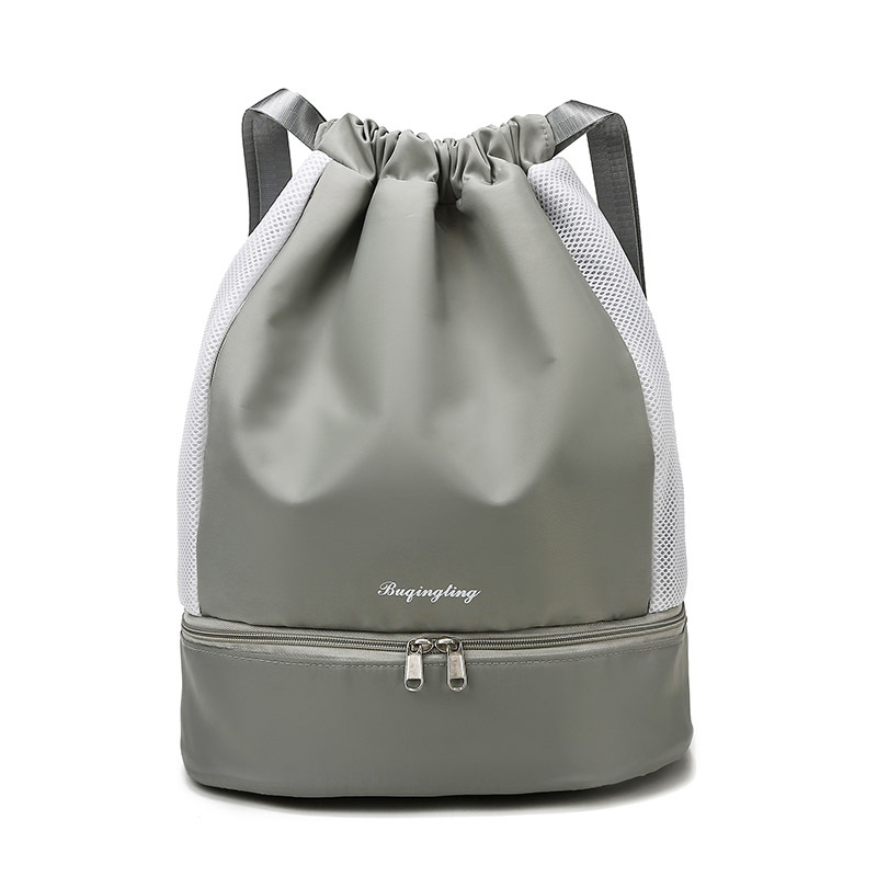 Sports Gym Bag Dry Wet Separation Swim Bag Travel Equipment Backpack Drawstring Large Capacity Storage Yoga Bag