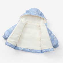 婴儿冬装宝宝加绒棉衣2022新款男童女童洋气棉袄加厚儿童冬季棉服