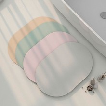 厂家批发浴室卫生间吸水地垫科技布洗手间防滑软垫简约纯色地毯