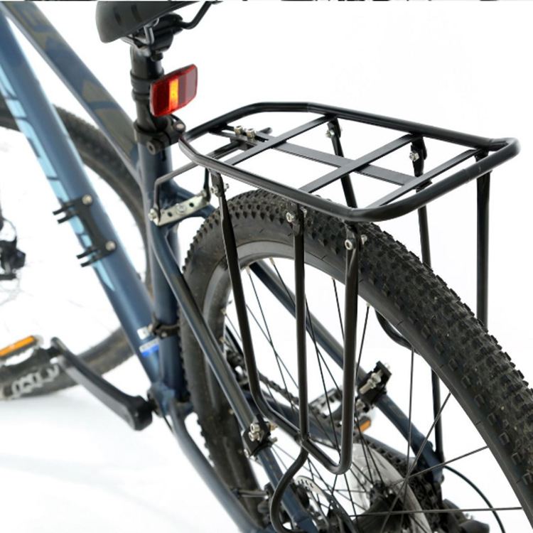 山地自行车货架载人带人 碟刹v刹山地旅行车铁后货架