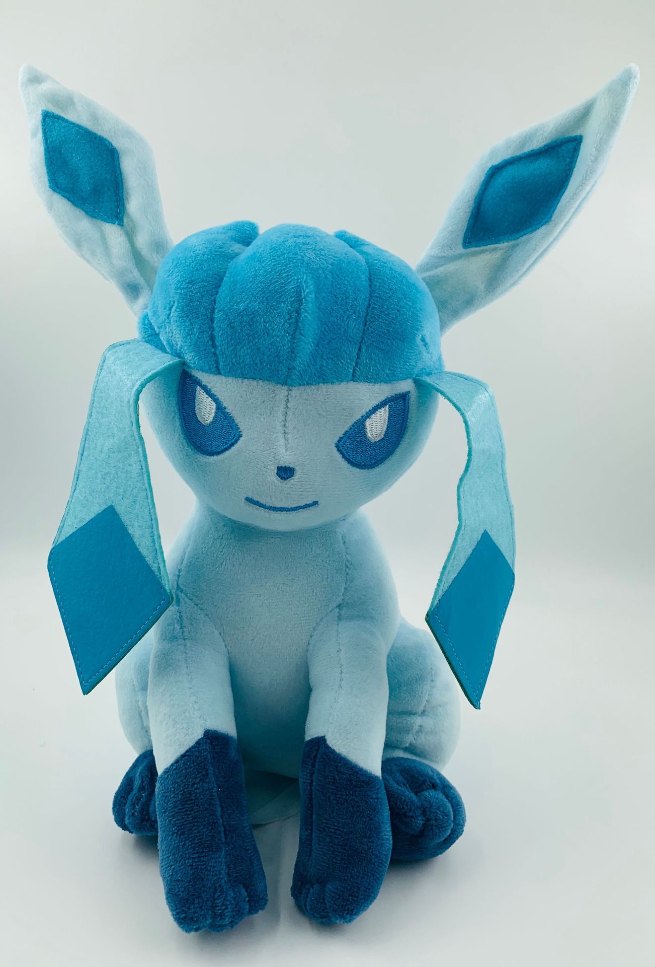 30cm 大号 坐姿 冰伊布 冰精灵 伊贝 依布 依贝 毛绒公仔