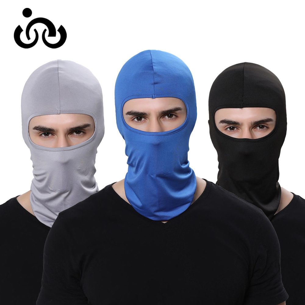 Milk Silk Lycra Soft Equipment Outdoor Cycling Bicycle Motorcycle Windproof Sun Block and Dustproof Mask Face Cover Bandana