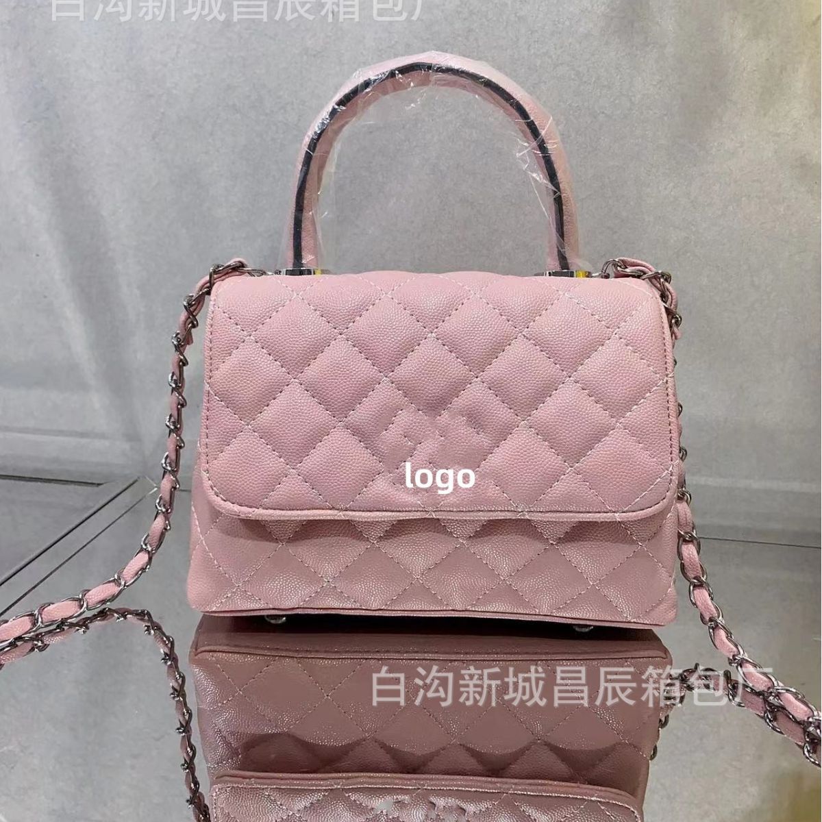 2023 Summer New Popular Kafuu Rhombus Chain Bag Fashion out All-Match Shoulder Women's Crossbody Handbag Delivery