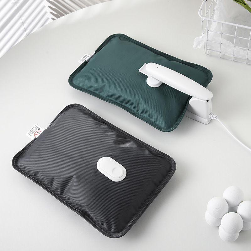 源头工厂现货防爆暖水袋充电批发 跨境pvc插电热水袋保暖神器