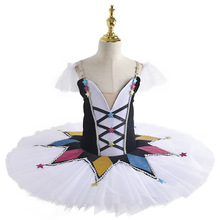 儿童芭蕾舞TUTU裙演出服百万小丑芭蕾舞台服装女童天鹅湖蓬蓬纱裙