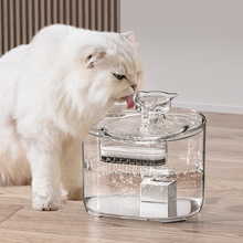新款宠物饮水机自动循环流水猫咪饮水器过滤水碗静音活水跨境爆款