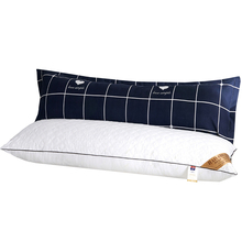 双人枕头带枕套长款枕芯一体情侣枕长枕头1.2m/1.5/1.8米家用
