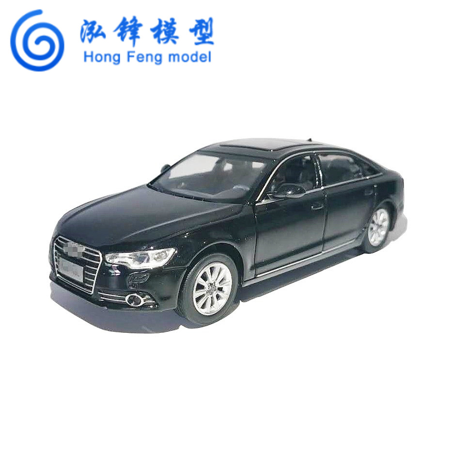 1:18奥迪a6l汽车模型仿真奥迪汽车模型玩具合金奥迪汽车模型
