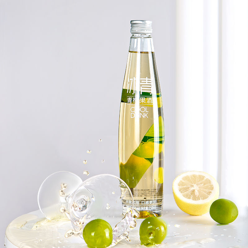 冰青低度青梅果酒350ml/单瓶冰镇梅子酒12%vol梅见女士酒文艺果酒