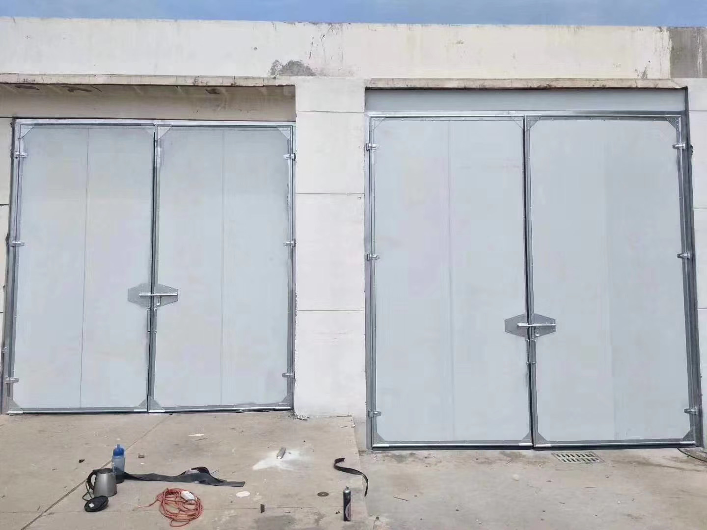 工业门 车间彩钢大门 工业保温平开门工厂车间仓库电动工业门
