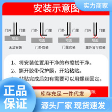 0BRE车库门卷帘门底部密封条卷闸门下密封条防水条防尘防老鼠密封