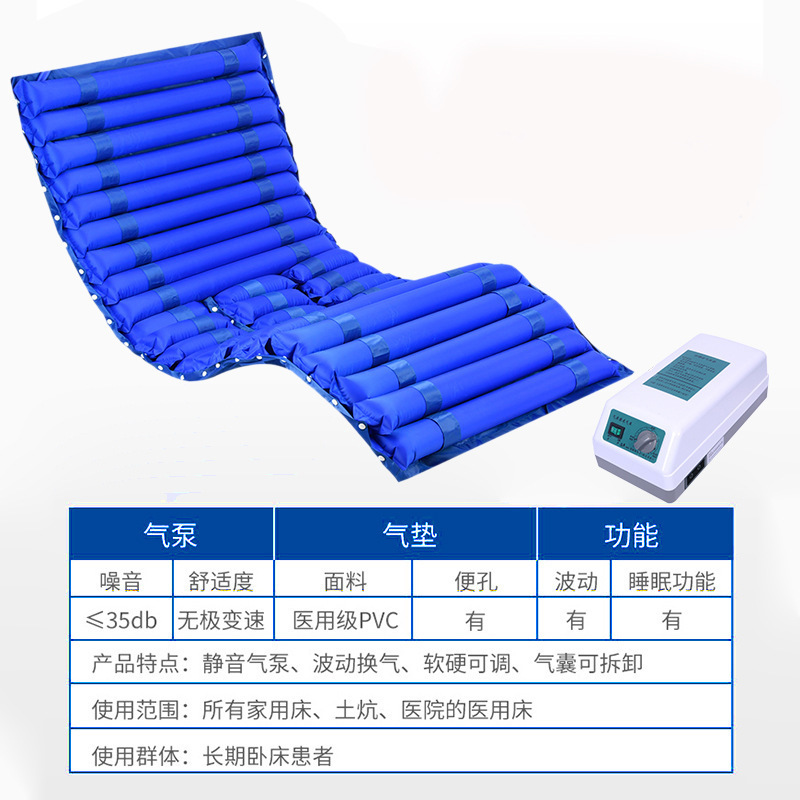 Anti-Bedsore Mat Air Cushion Medical Care Charger Air Mattress Special Fluctuation Cushion Household Air Mattress Turn-Free