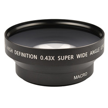 67MM 0.43X Wide Angle Attachment Lens with Macro Close-up