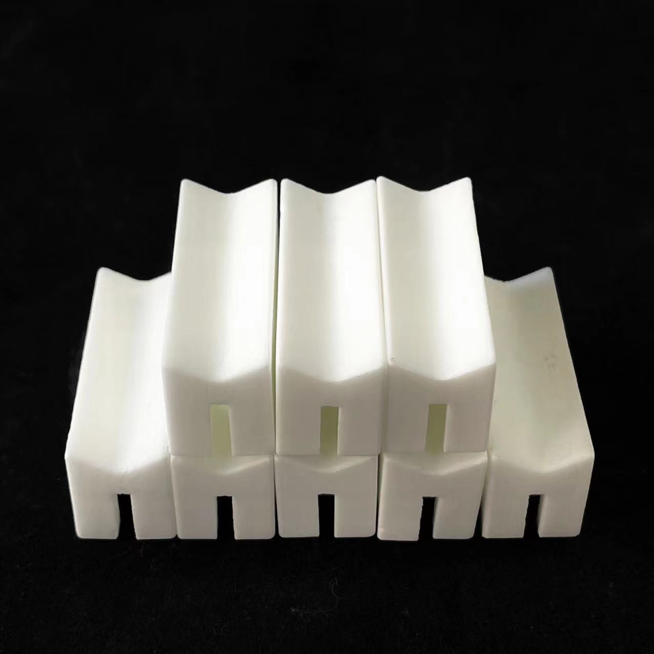 高频瓷v形槽m型绝缘陶瓷壳滑石瓷开口瓷件