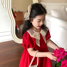 女童连衣裙夏季2024新款童装洋气时髦儿童网红公主裙宝宝夏装裙子