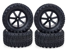 外贸爆款1/10沙漠越野车闪电纹胎4个装Desert Truck Wheels tires