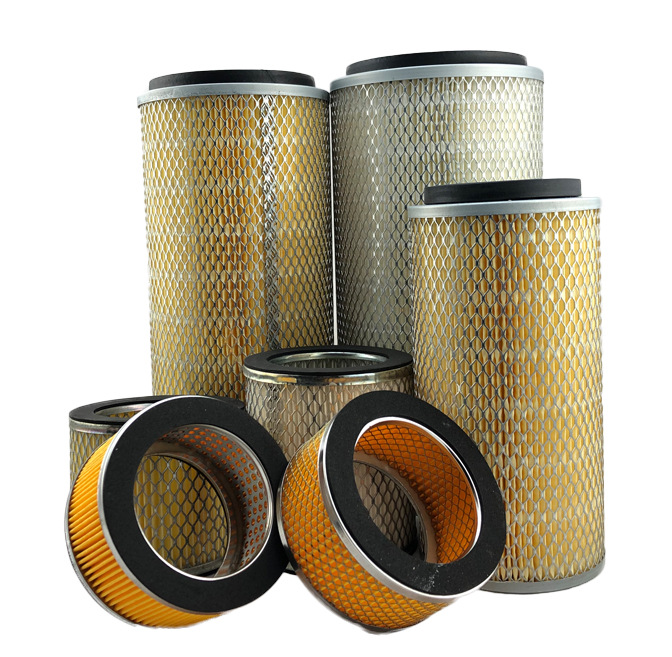 螺杆式空压机空气滤芯空气过滤器油格风格开山保养配件通用