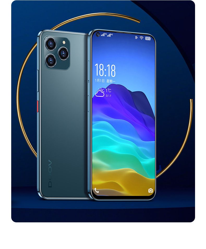 朵唯12promax智能手机256g电竞拍照网红直播带货便宜手机一件代发