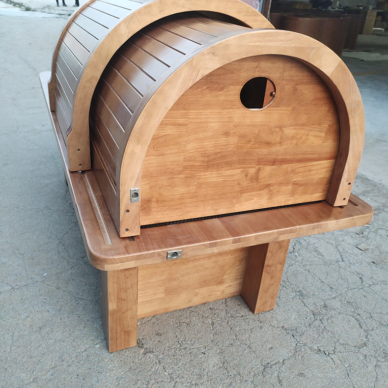 厂家供应木质躺仓裹药远红外频谱舱能量仓躺式汗蒸床熏蒸舱桑拿床