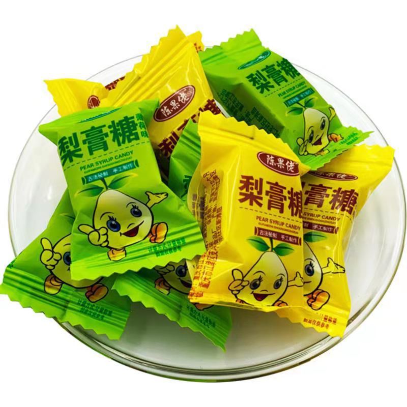 梨膏糖陈倮佬薄荷味散装润喉梨膏糖厂家批发一件代发-阿里巴巴