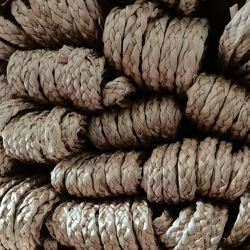 厂家现货蒲草编辫子蒲草五股绳手搓绳手工绳子蒲草编织工艺原材料