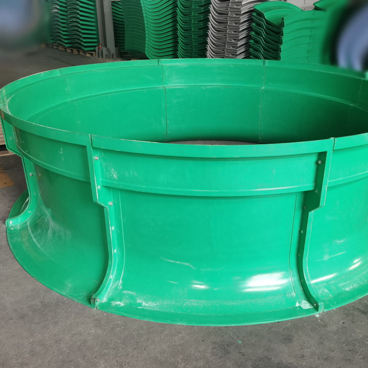 玻璃钢冷却塔风筒手糊机制模压多种工艺直发现场