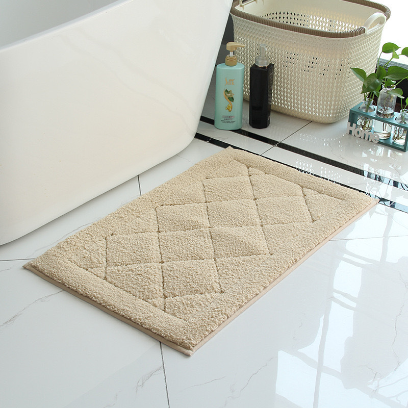 Factory Direct Sales Foreign Trade Wholesale Cross-Border Home Ground Mat Door Mat Absorbent Bathroom Thickening Bathroom Anti-Slip Mats