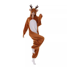 圣诞套装驯鹿连体衣舞台表演服欧美奇幻主题圣诞麋鹿cosplay服装