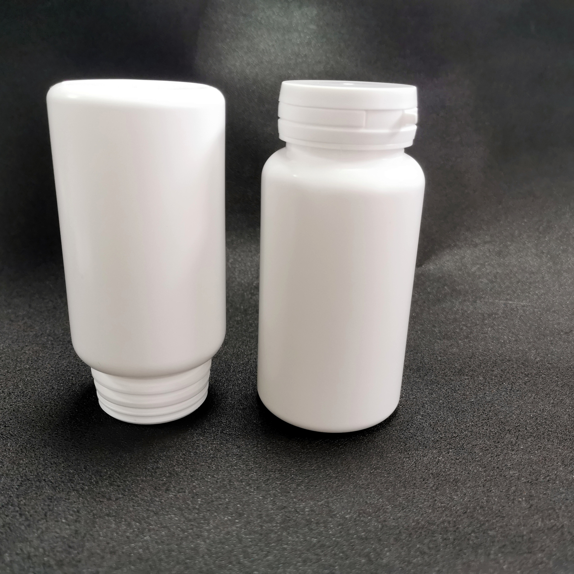 150cc胶囊瓶保健品瓶hdpe白色避光瓶 撕拉盖瓶口香糖瓶牙粉瓶