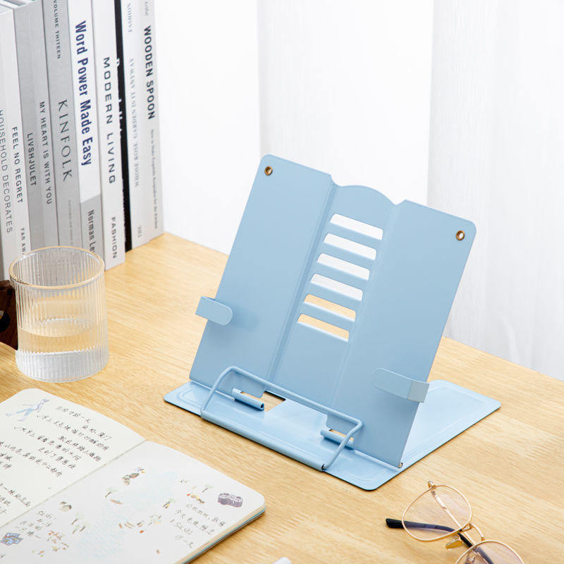 看书支架阅读架书架夹书器多功能书夹学生儿童读书架书立架可折叠