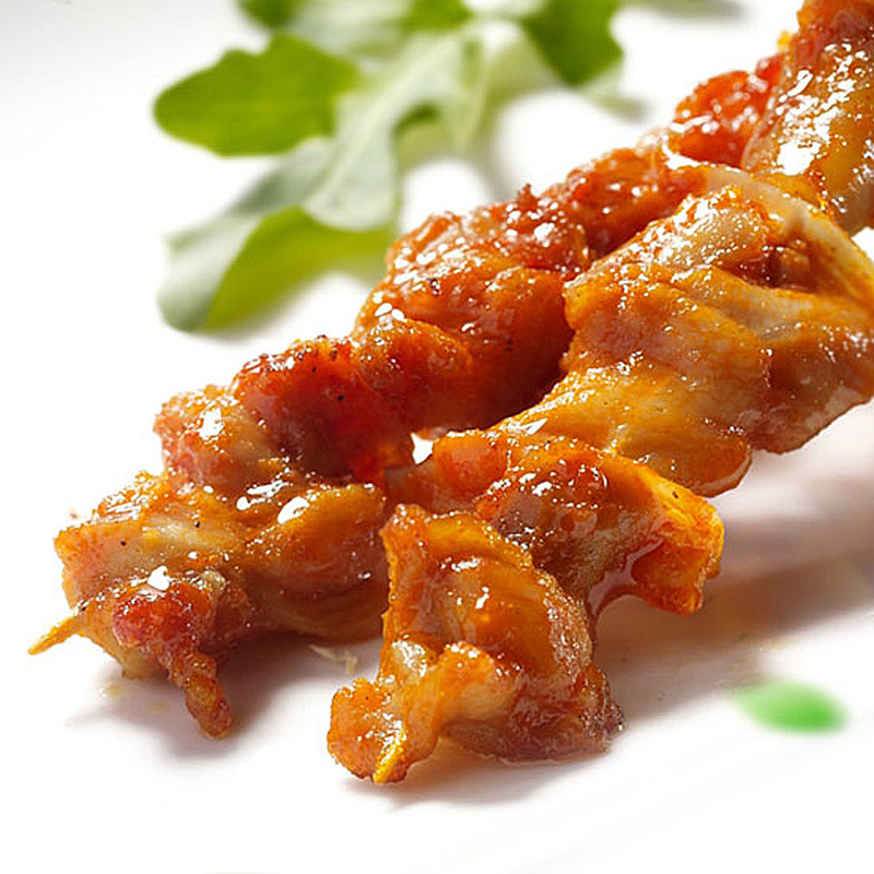 正大蜜汁里脊串鸡肉串冷冻半成品串烧烤大串街边油炸串串网红大串