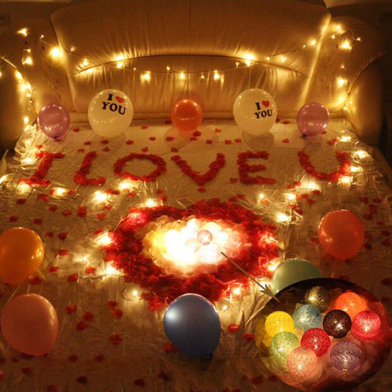 创意礼物生日布置生日床上装饰送男朋友老公表白惊喜浪漫生日礼品