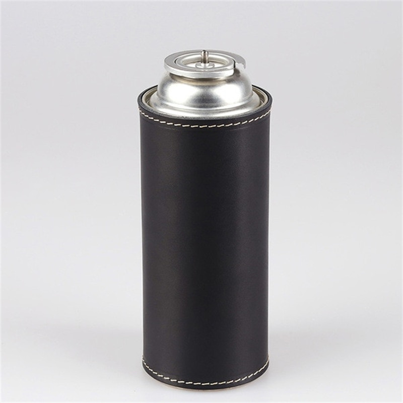 野炊山地媒气罐皮套 漏营卡式炉气罐套 220g煤气罐皮套户外用品