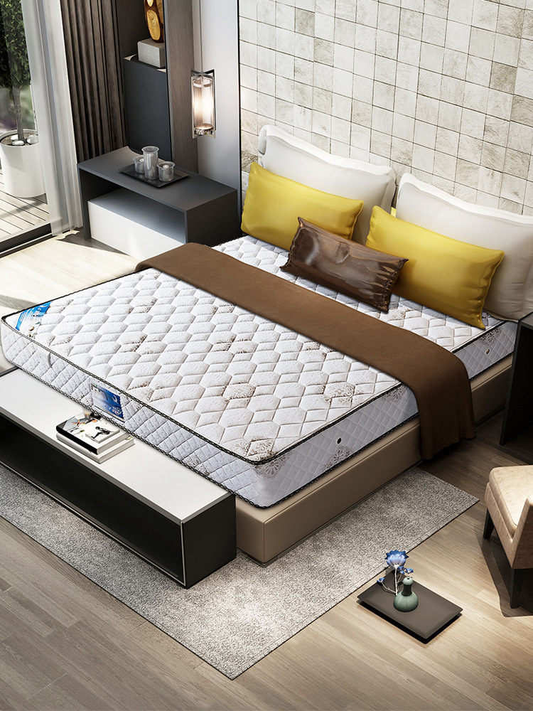 年货联乐乳胶垫床垫席梦思软硬两用1.5米1.8m家用20cm弹簧椰棕垫