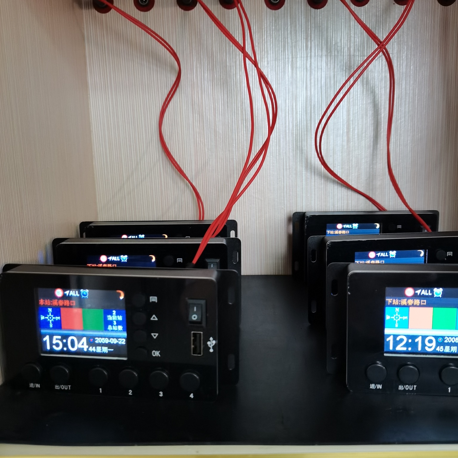 gps公交车语音报站器厂区车辆自动报站器大巴手动报站器多国语言