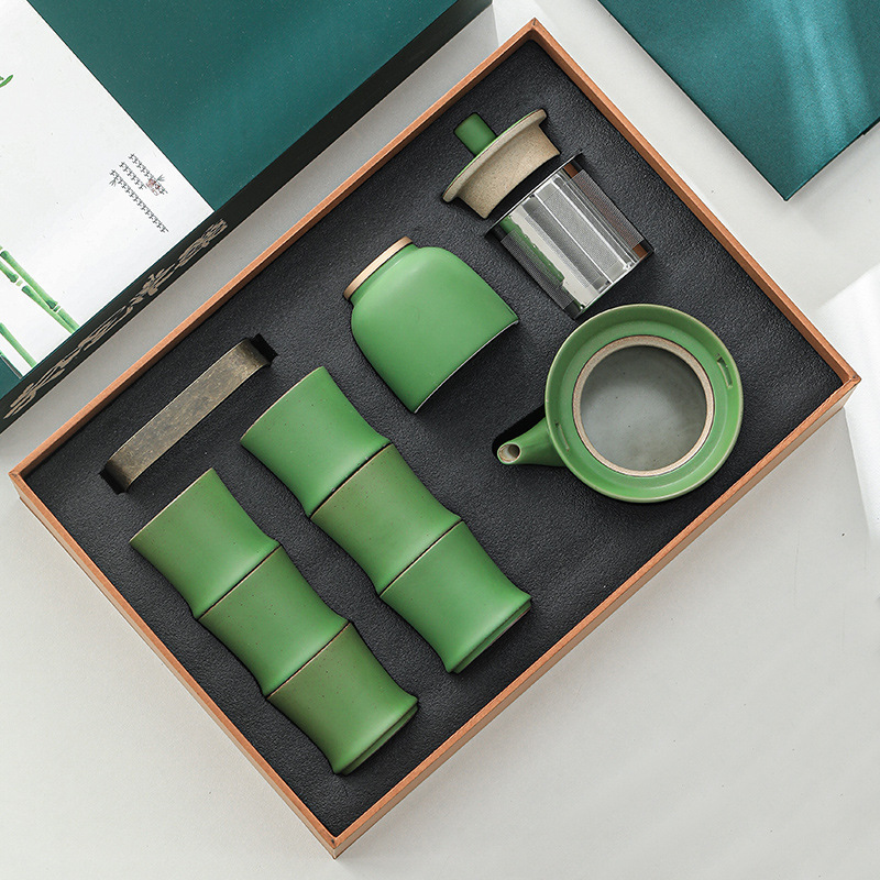 端午节文创礼品竹文化茶礼竹节创意产品送领导父亲朋友高端伴手礼