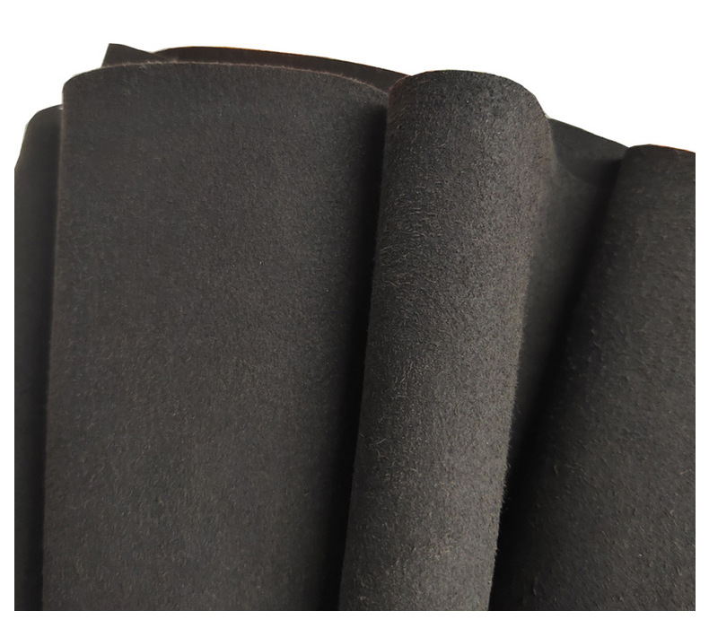 现货防火阻燃超纤绒工业手套吸汗透气可处理抗菌屏幕导电绒面超纤