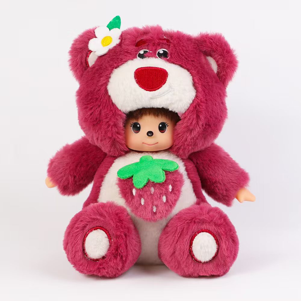 新款20cm佩茜娃娃坐姿款动物变身款娃娃机