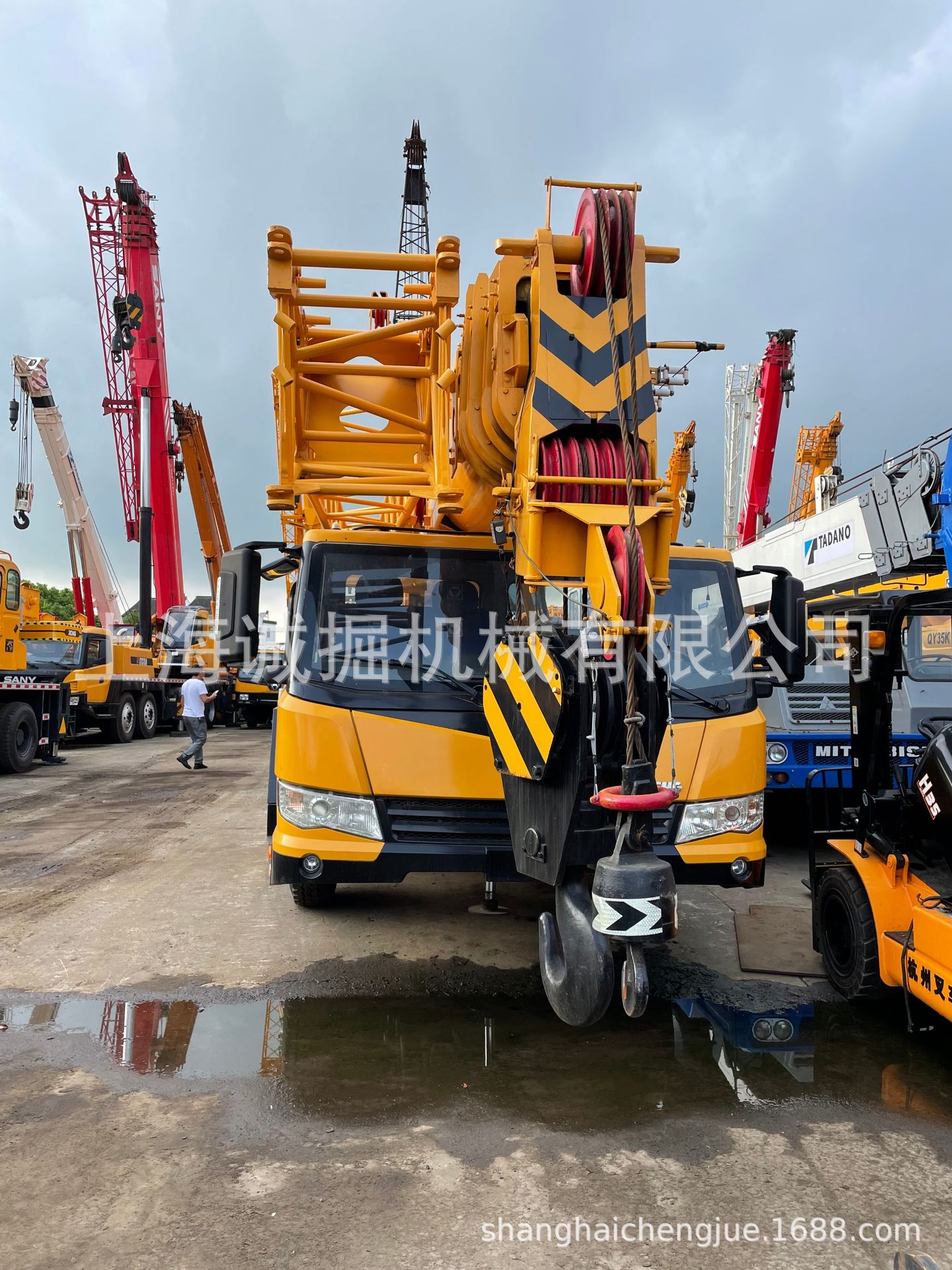 徐工55吨汽车吊 qy55ka二手车五节臂 55吨吊车徐工