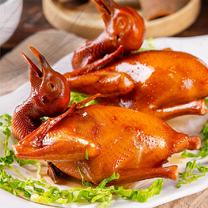 卤味半成品爆汁脆皮乳鸽酒店餐饮高端食材鸽子肉新鲜熟食包邮