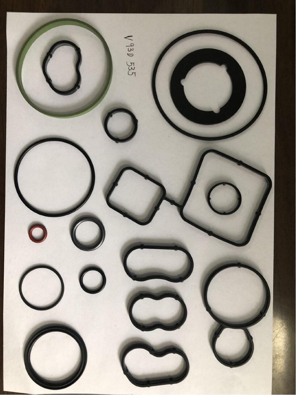 汽车发动机配套泵车水泵气动密封件硅胶密封件硅胶垫圈