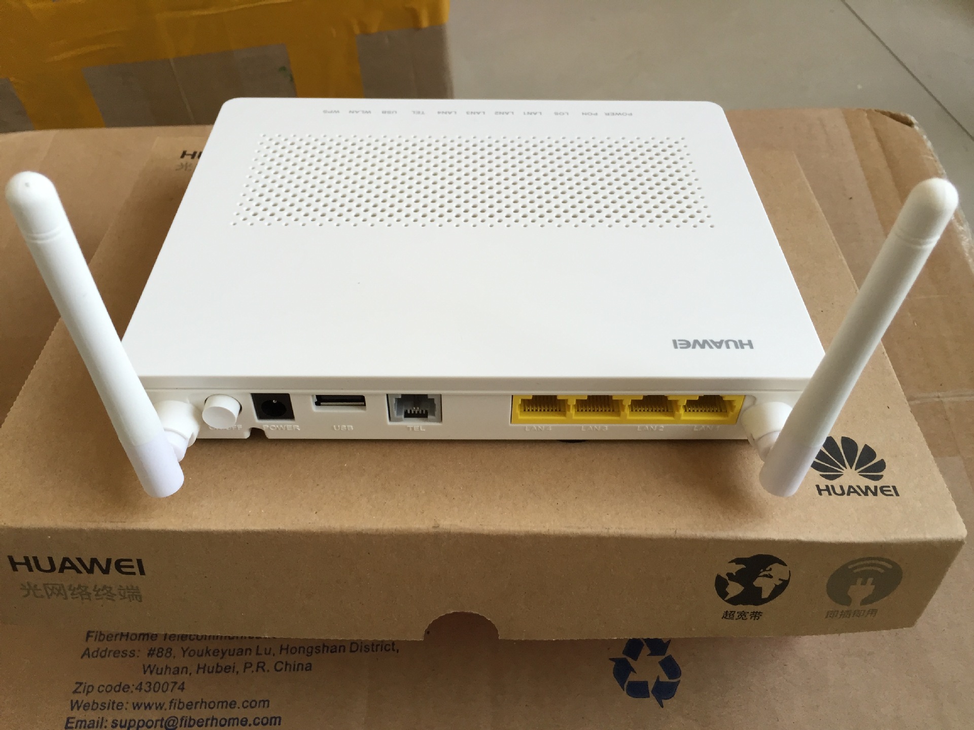 全新hg8546m gpon onu光猫 hs8545m光钎猫gpon通用版千兆猫ont