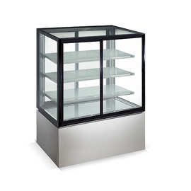 厂家直供朗厨roxanne直角西点展示柜甜品展示柜商用 烘焙连锁设备